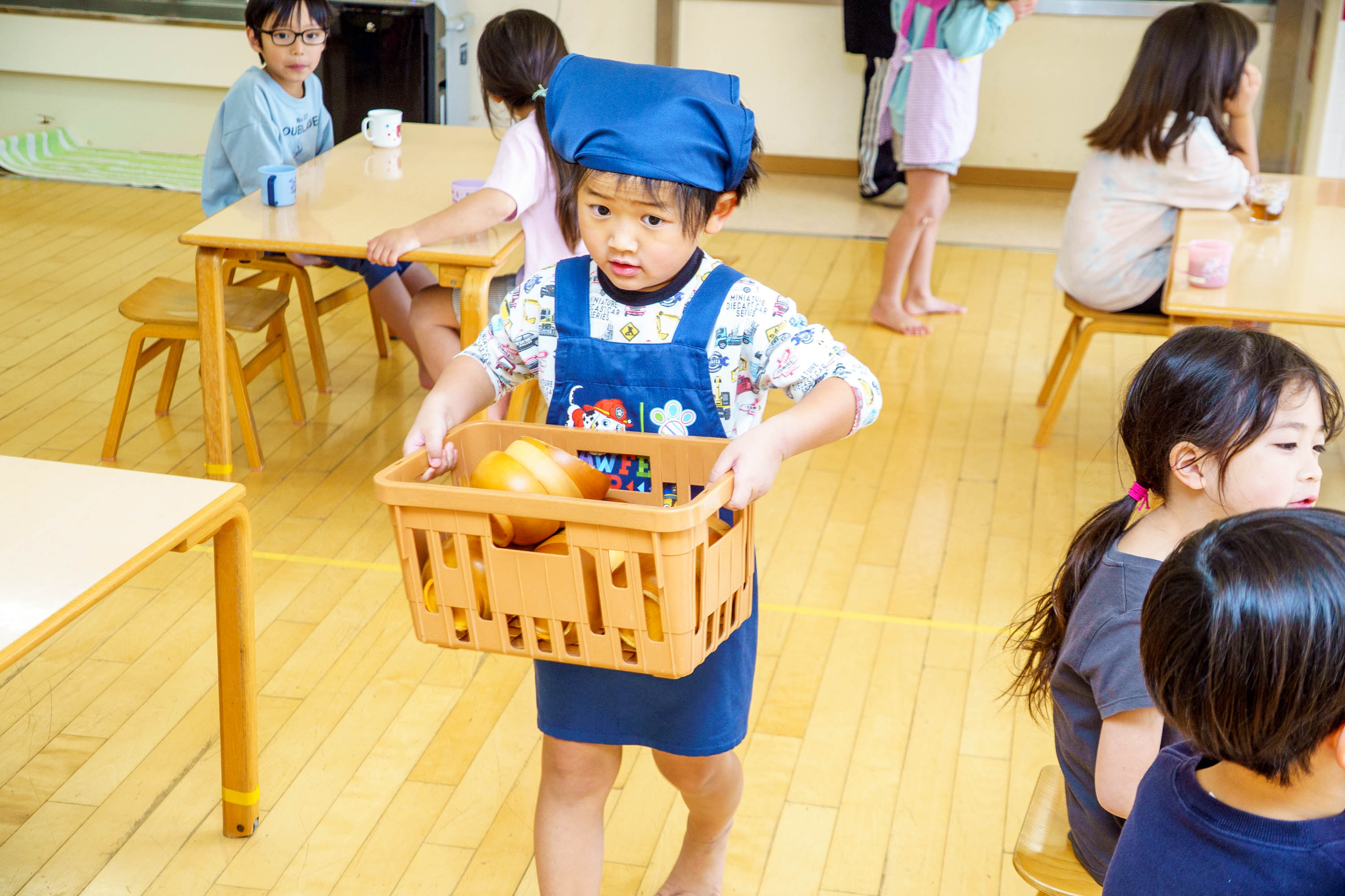 給食の様子