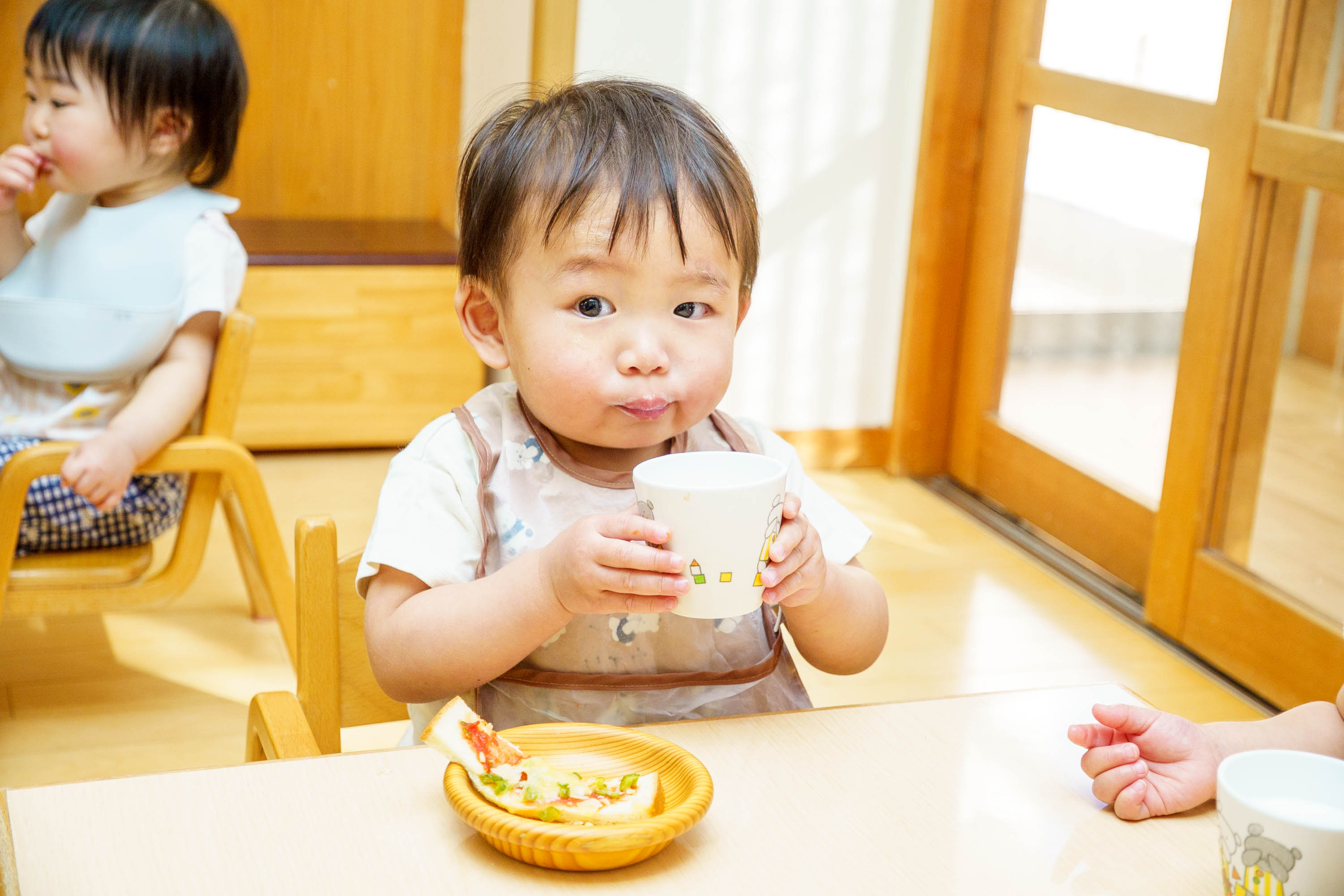 おやつの様子