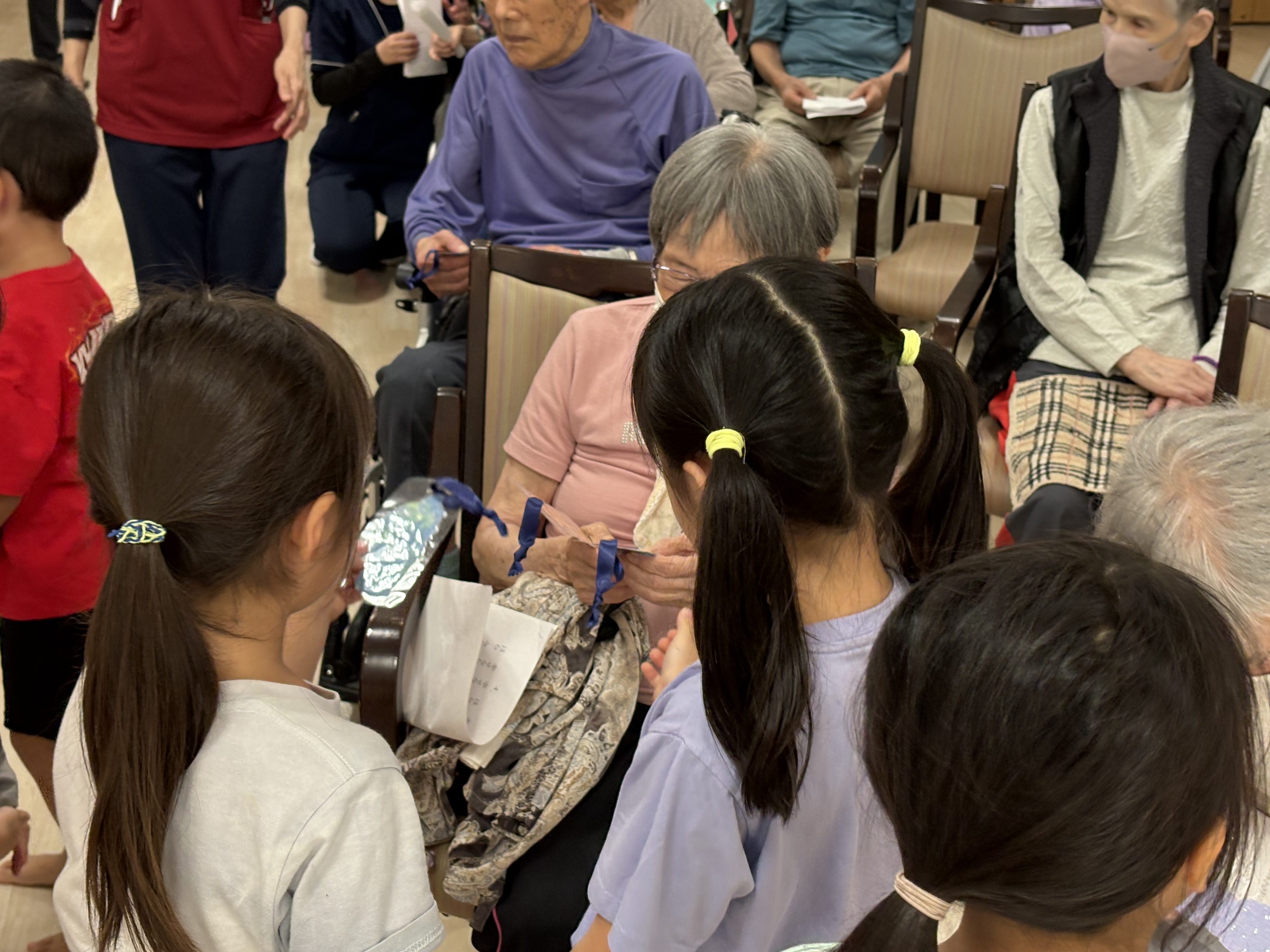 世代を超えた温かい交流